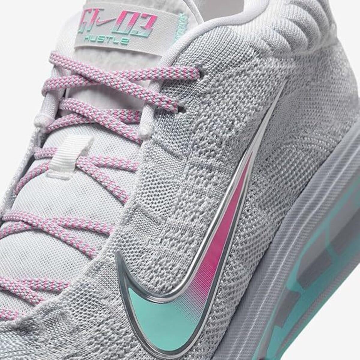 ナイキ] G.T. ハッスル 3 EP G.T. HUSTLE 3 EP ウルフグレー/ハイパー